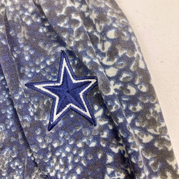 Zubaz DALLAS COWBOYS Snake Print Pants Star Logo Blue Silver White Size L/XL - Picture 4 of 10